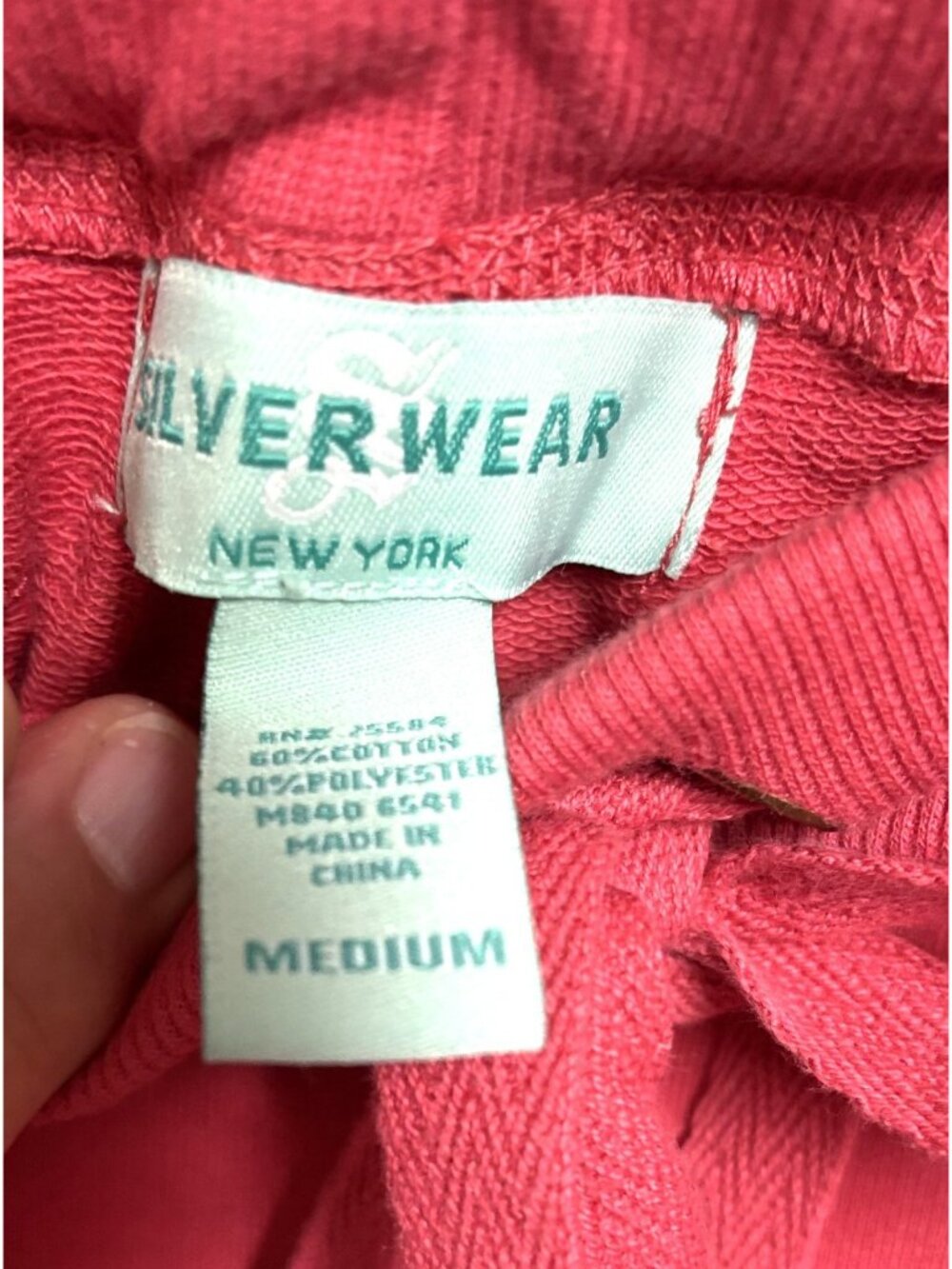 Silverwear 2 pc Women's Coral Tracksuit Jacket Lg. Pants Med - Picture 6 of 7